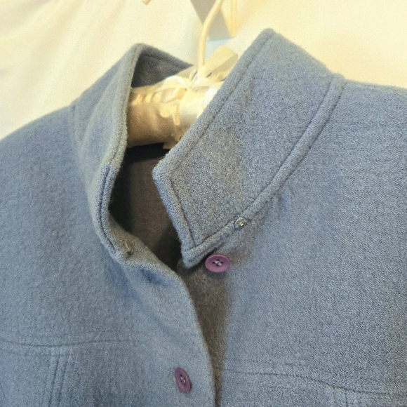 ( Talbots ) 100% Soft Wool Button-Front Vest - Picture 6 of 10